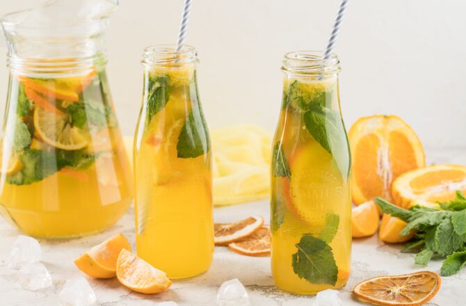 Лимонно-апельсиновый лимонад